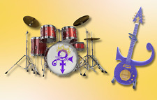 RGM437-3 Prince  Miniature Drum kit and Miniature Guitar