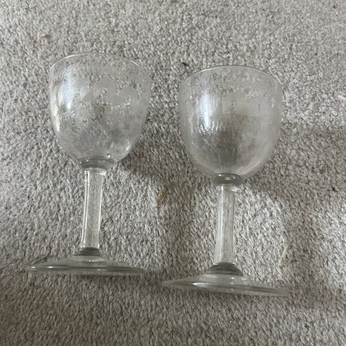 Antique edwardian etched - antique,