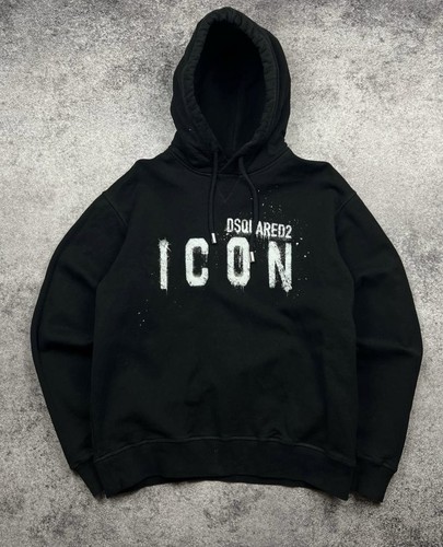 Dsquared2 icon hoodie big logo - big,