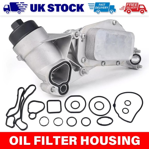Oil filter cooler housing - filter,