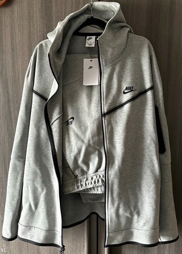 Nike men grey tech fleece - men's,