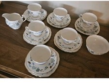 vintage colclough 20 piece tea