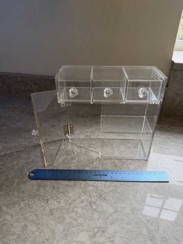 Acrylic display case clear - acrylic,