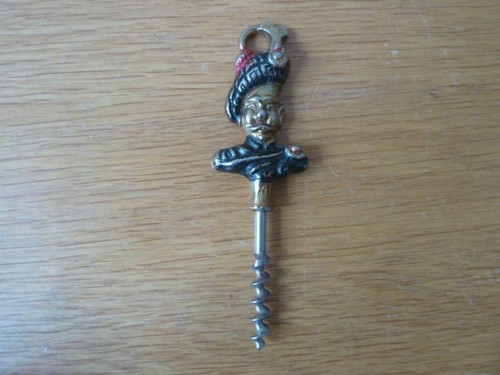 Vintage brass scottish soldier - vintage,