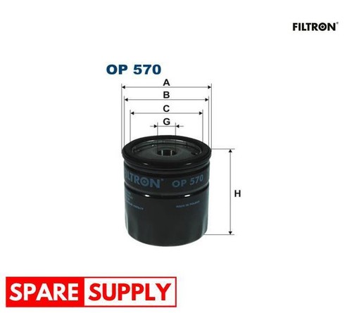 Oil filter for - oil, a
