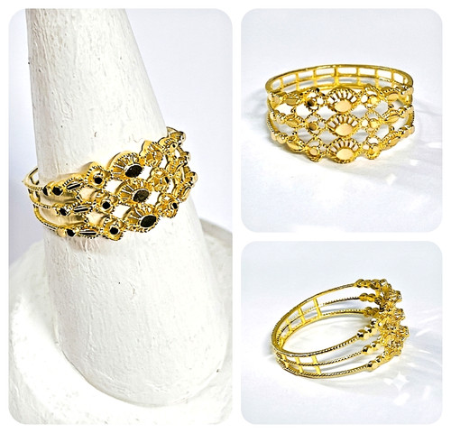 22k beautiful lady ring - lady,