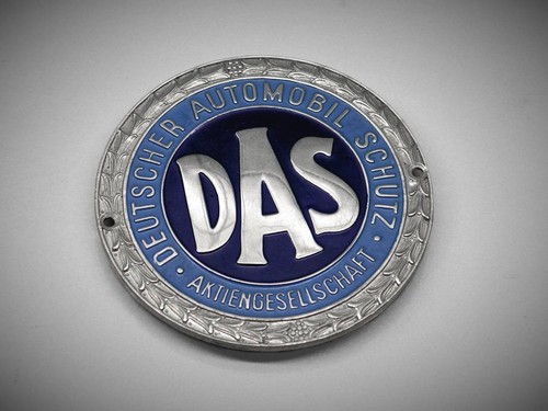 Classic german das - badge, car