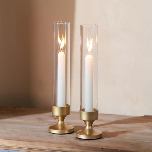 Nuptio hurricane glass - glass, candle