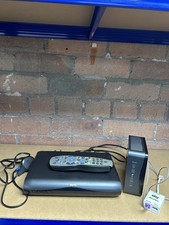 Sky HD DRX595L-C TV Box with Remote Tested Powers On With Sky Hub No HDMI Cable