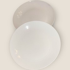 Gordon Ramsay Royal Doulton Maze 2x Salad Side Plates 8.5” White Good Condition