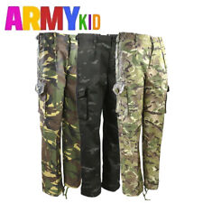 KOMBAT UK KIDS CAMOUFLAGE TROUSERS Age 3 to 13 Black Cam | Multicam | Woodland