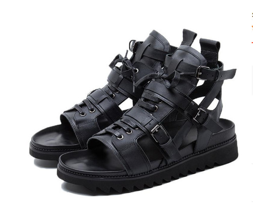Mens gladiator sandals - gladiator, high