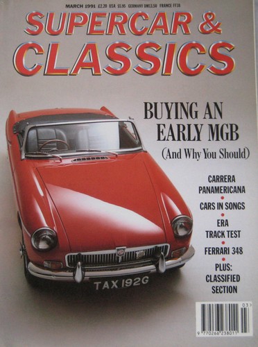 Supercar classics magazine - supercar,