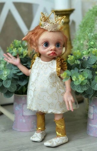 Reborn fairy elf baby doll - elf,
