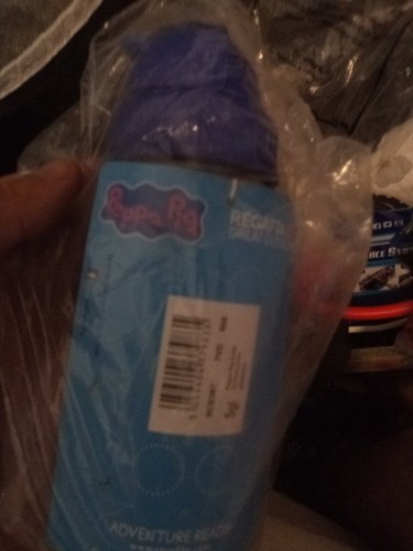 Peppa pig water bottle - water,