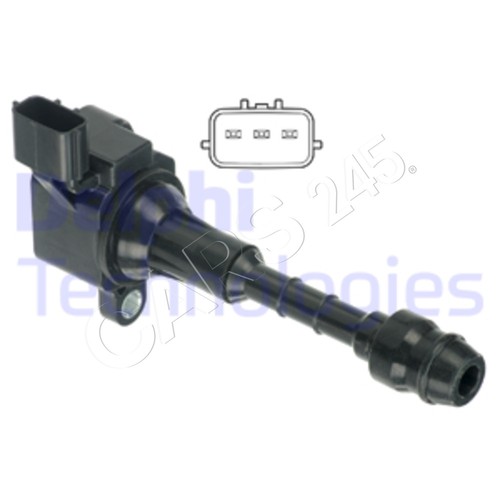 Ignition coil delphi - delphi, fits