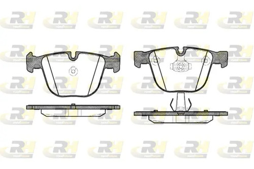 Brake pads rear axle - brake,