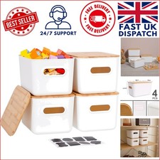 Stylish 6.5L White Storage