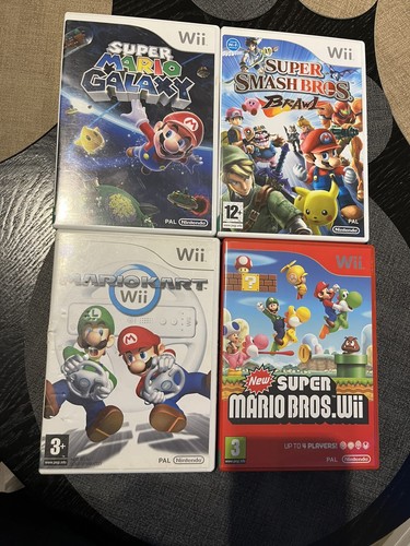 Wii games mario - 4x, games: