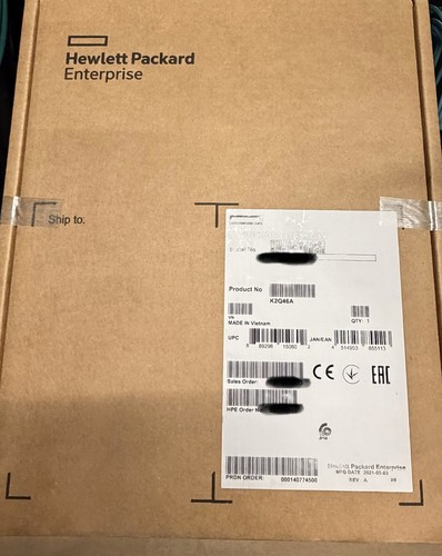 New sealed hpe mpo x - new,