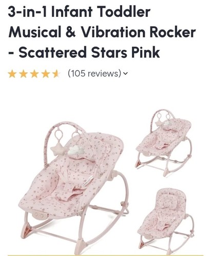 Puggle pink baby - puggle, chair