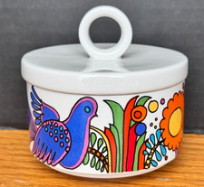 Villeroy & Boch Acapulco Stacking Porcelain Sugar Bowl with Lid 3.5"