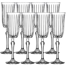 Set of 4/8 Tall Footed
