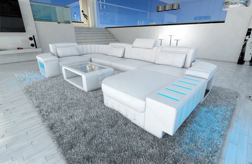 Sofa living area - , leather
