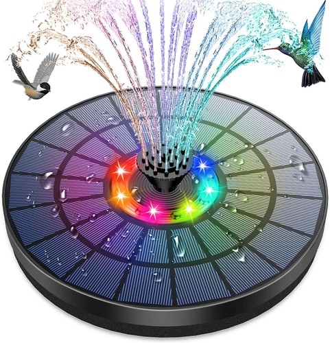 Led solar fountain pump - fountain,