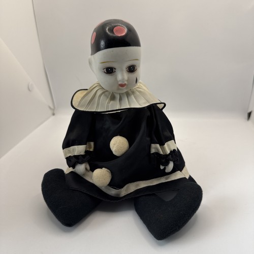 Vintage porcelain clown music - porcelain,