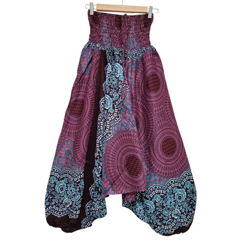 Women purple boho harem - women's,