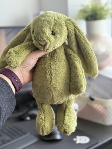 Jellycat medium moss bunny