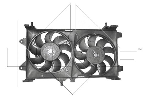 Fan radiator fits - fan,