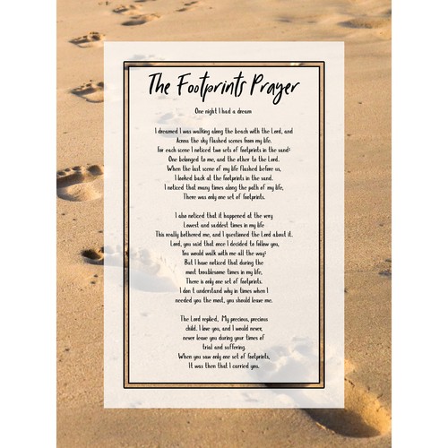 Jesus lord footprints - jesus, the