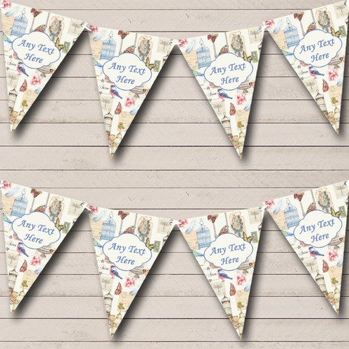Party banner bunting - banner, shabby