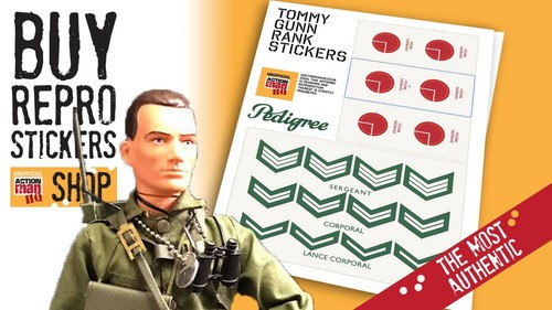 Tommy gunn rank and stripes - tommy,