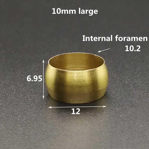 Brass compression olive - olive, barrel