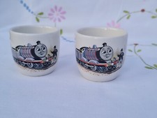 Pair Of Wedgwood Thomas The Tank Engine Fat Controller Egg Cups