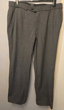 Mens Grey Meyer Trousers 38 Inch Waist 29 Inch Leg Great Condition
