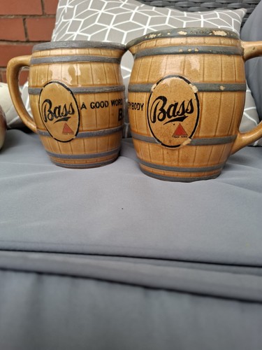 Vintage bass brewery - bass, ceramic