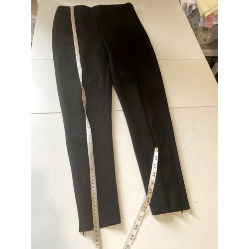Zara black faux suede - zara,