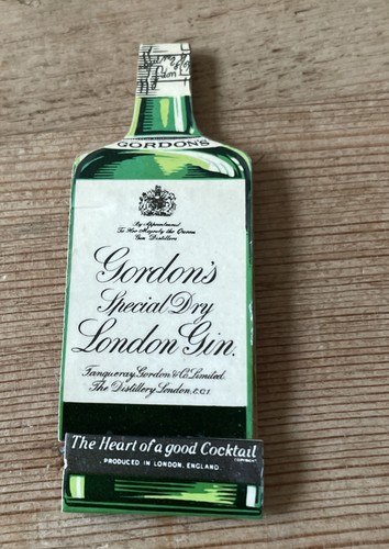 Vintage unused gordon gin - vintage, gordon’s