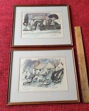 Pair of Framed Prints by