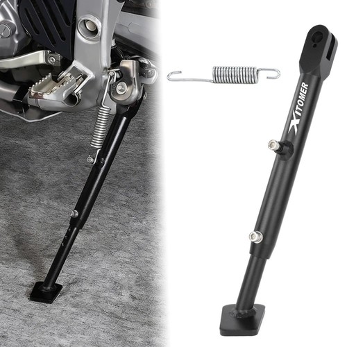 Motorbike aluminum kickstand - aluminum,