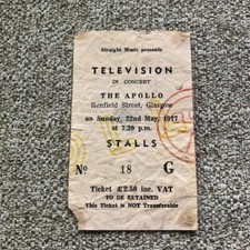 Blondie Debbie Harry ticket