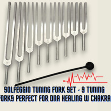 Solfeggio Tuning Fork Set-9