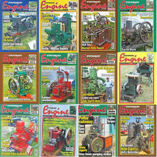 Magazine stationary engine - magazine,