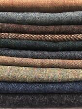 100% Wool Tweed Fabric - Fat Quarters and Remnants