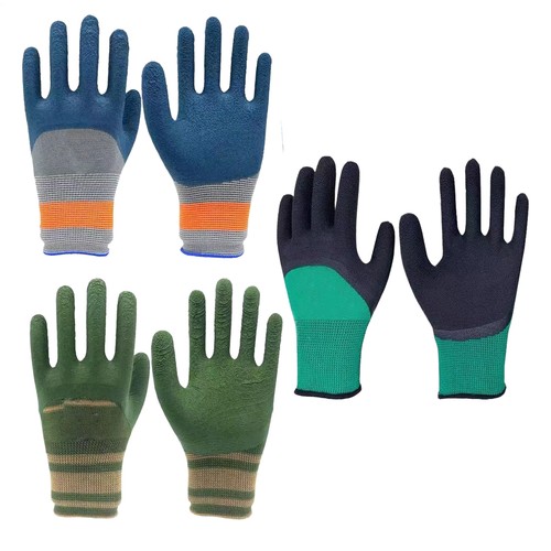 Rubber work gloves gardening - gloves,