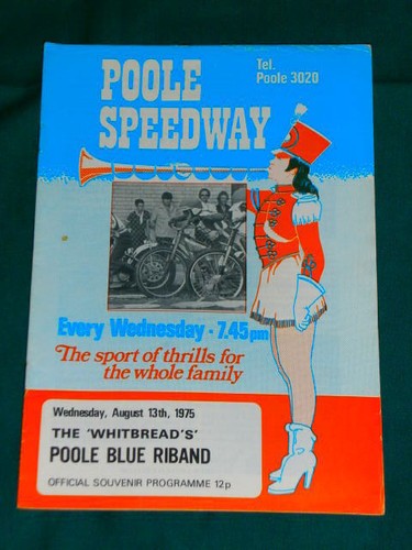 Speedway programme poole - -,